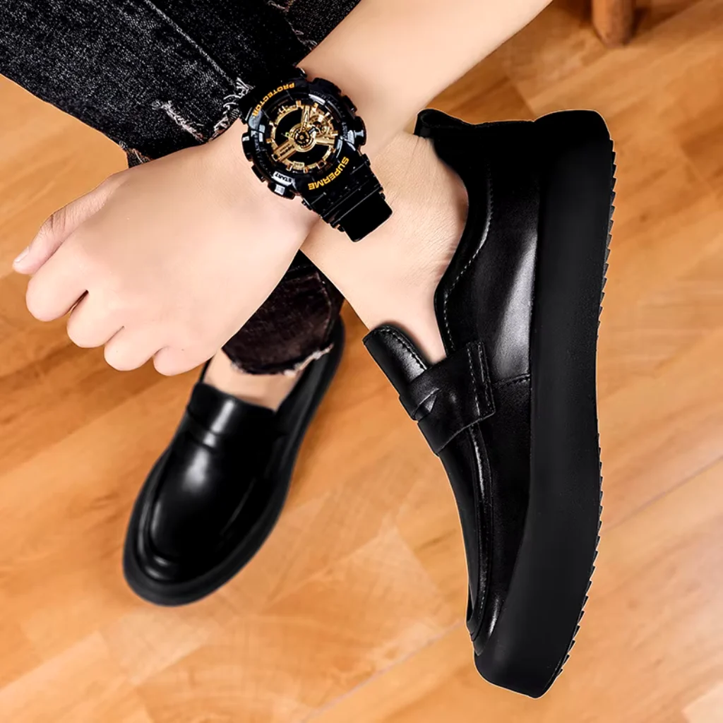 slip on masculino preto